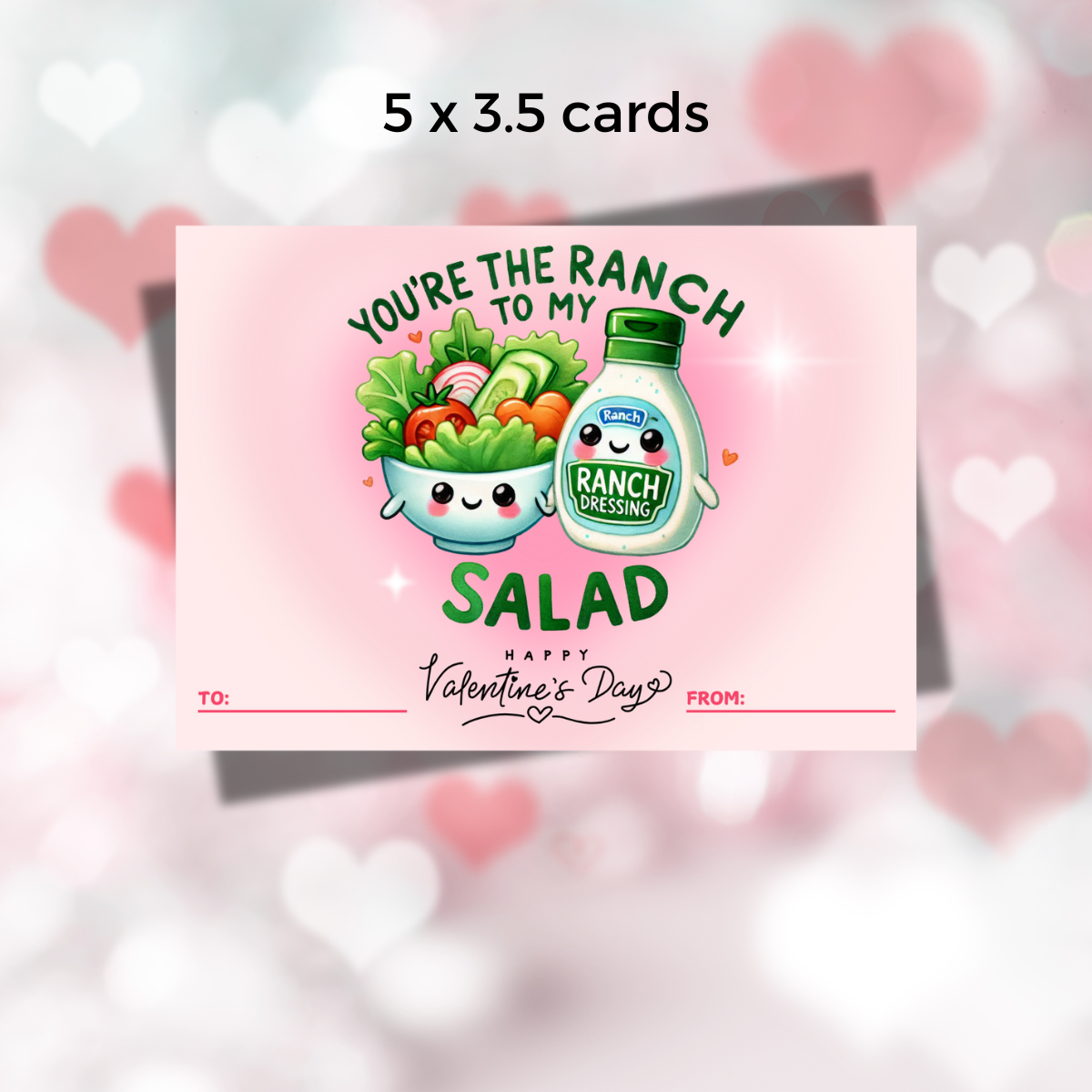 Food Pun Valentines Day Card