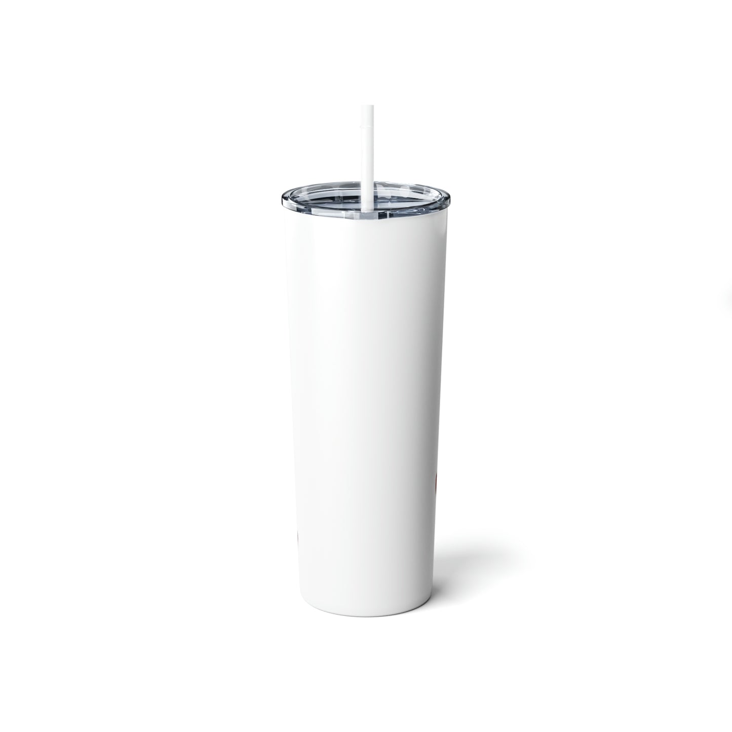 Souper Mom Skinny Steel Tumbler with Straw, 20oz