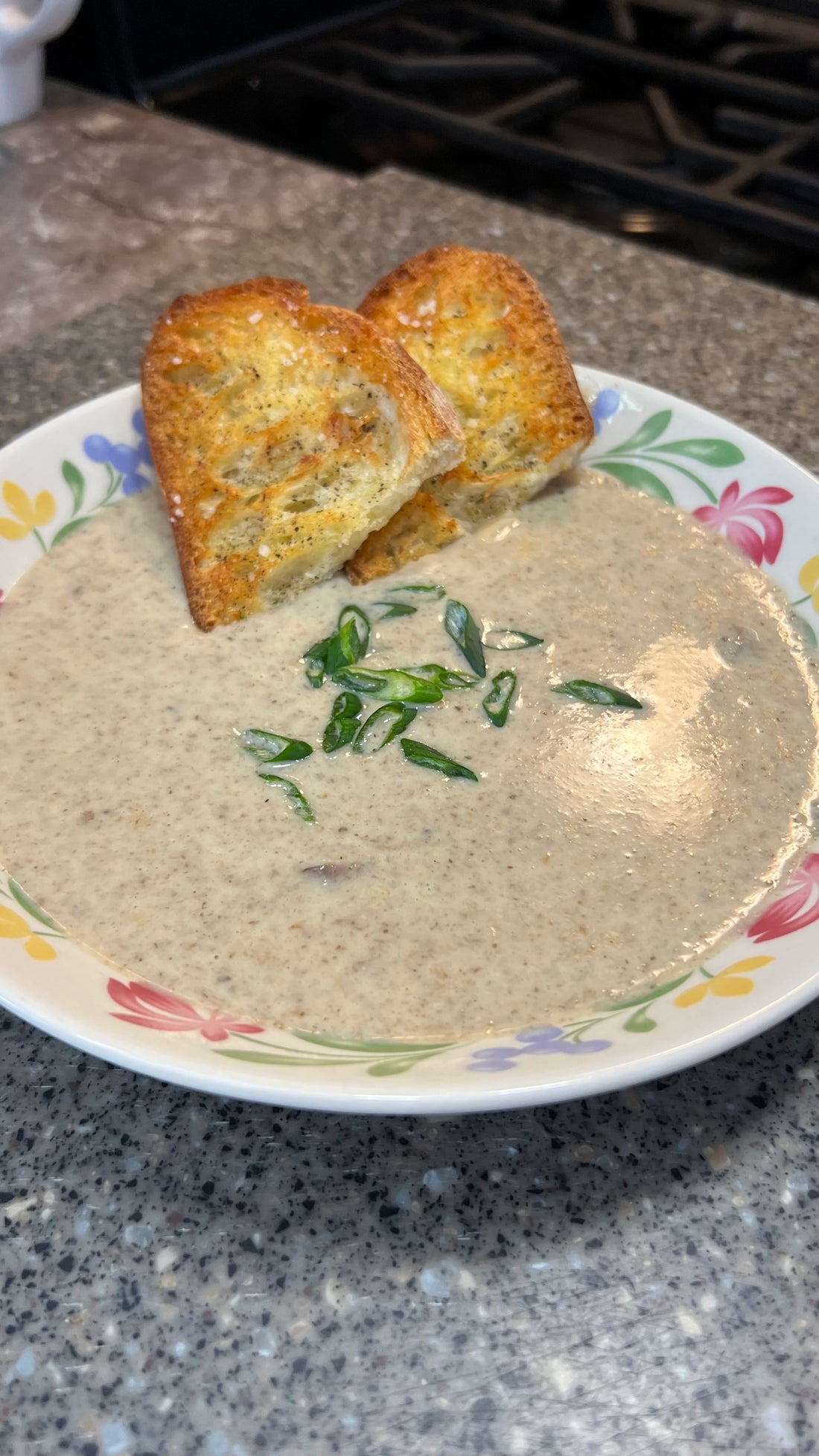 Quick Cream of Mushroom Soup