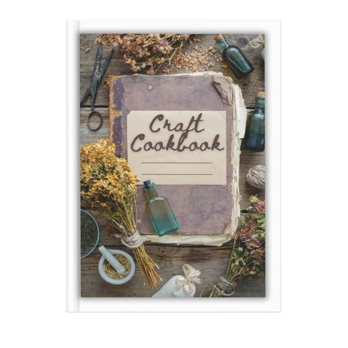 Witchcraft 1 Cookbook Recipe Card Template