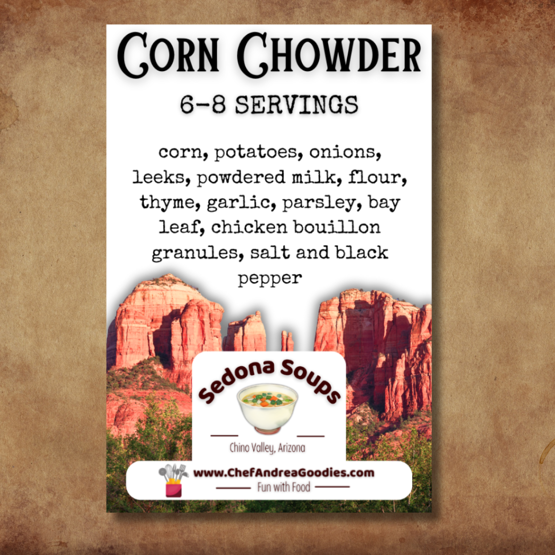 Corn Chowder Soup Mix