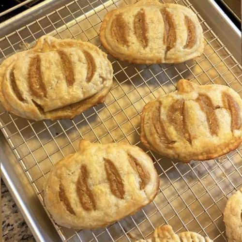 Dough Presser Pocket Pie Molds, Party Potluck Hand Pie Molds, Hand Pie Molds, Apple, Pumpkin And Acorn Shapes 3-Piece