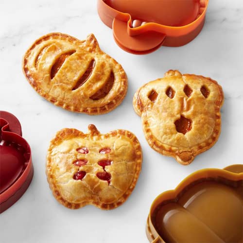 Dough Presser Pocket Pie Molds, Party Potluck Hand Pie Molds, Hand Pie Molds, Apple, Pumpkin And Acorn Shapes 3-Piece