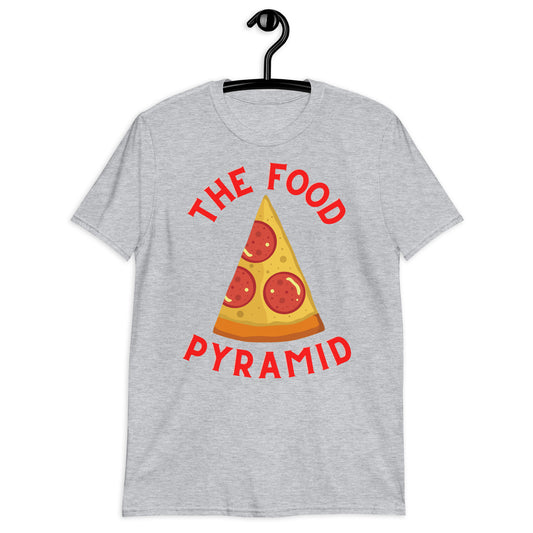 Pizza Pyramid Short-Sleeve Unisex T-Shirt