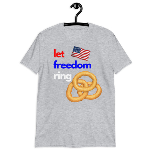 Let Freedom Ring Patriotic Short-Sleeve Unisex T-Shirt