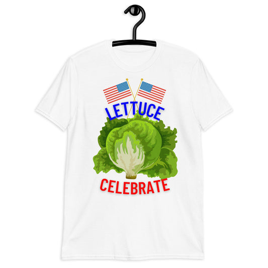 Lettuce Celebrate Patriotic Short-Sleeve Unisex T-Shirt